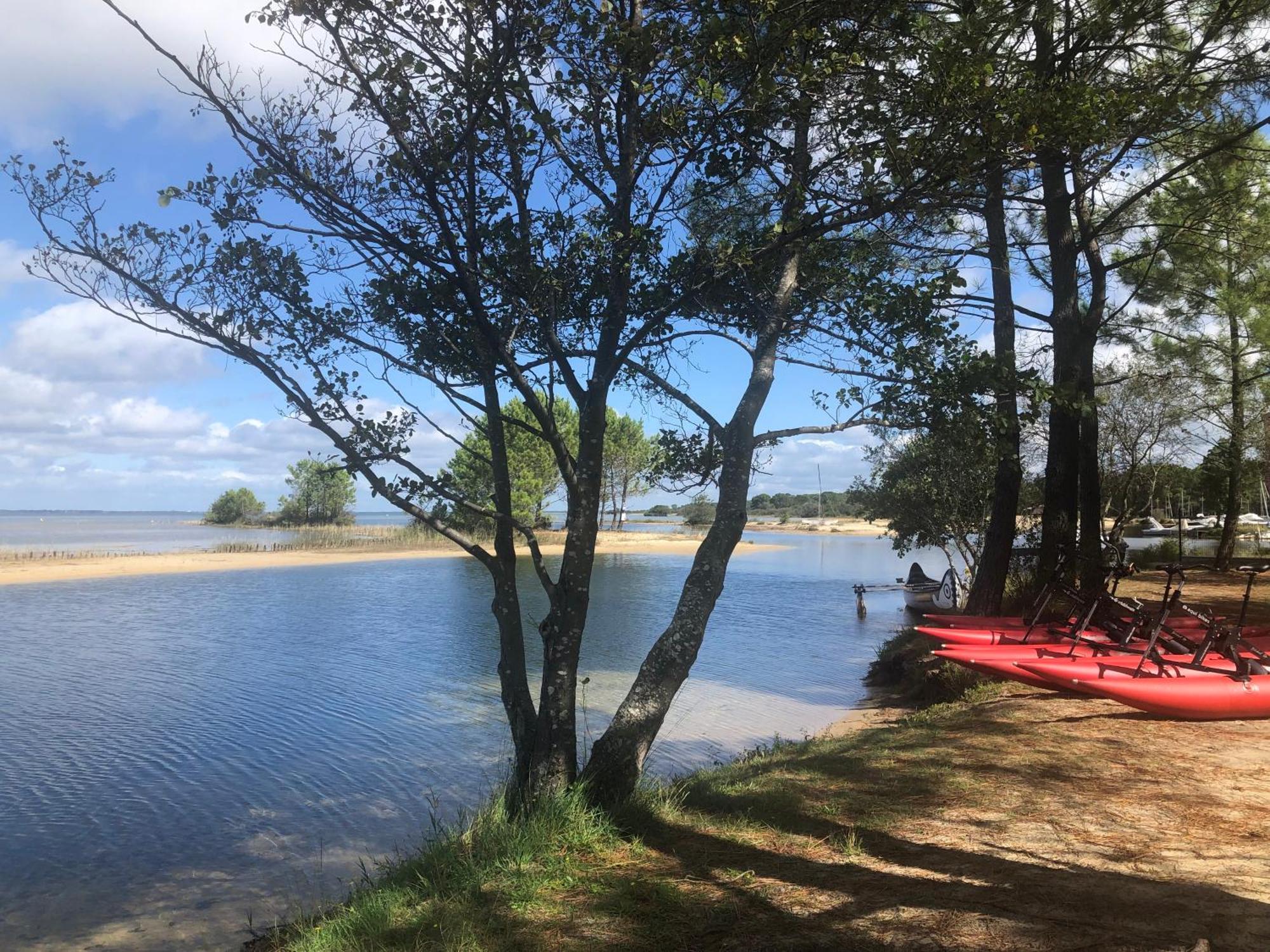 Hotel Cote Et Lac 比斯卡罗斯 外观 照片